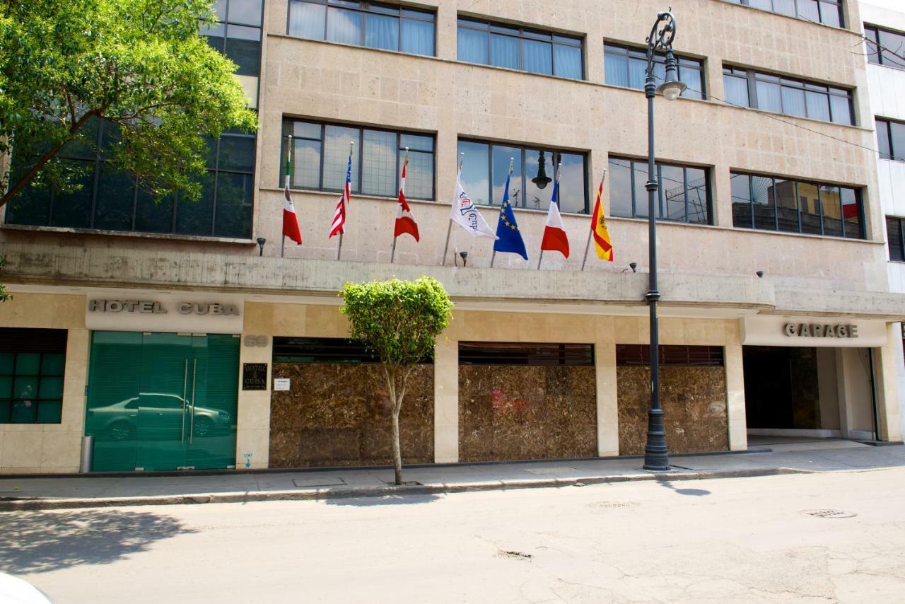 Hotel Cuba Kota Meksiko Bagian luar foto
